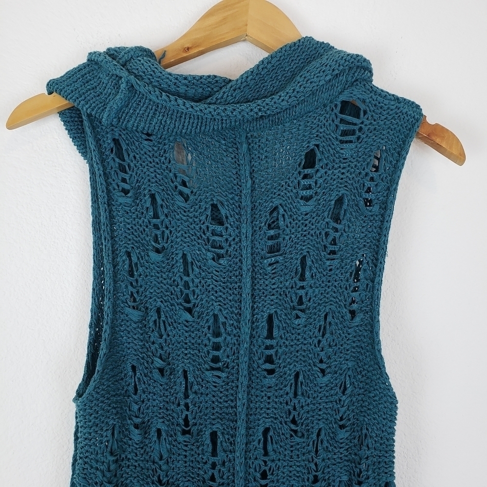 Pure Handknit knit tunic cowl neck sweater - Picture 8 of 8
